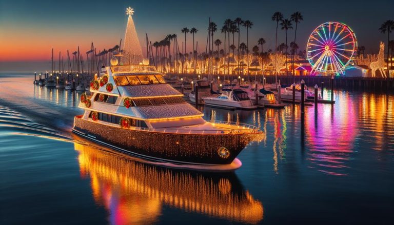 festive holiday light cruise