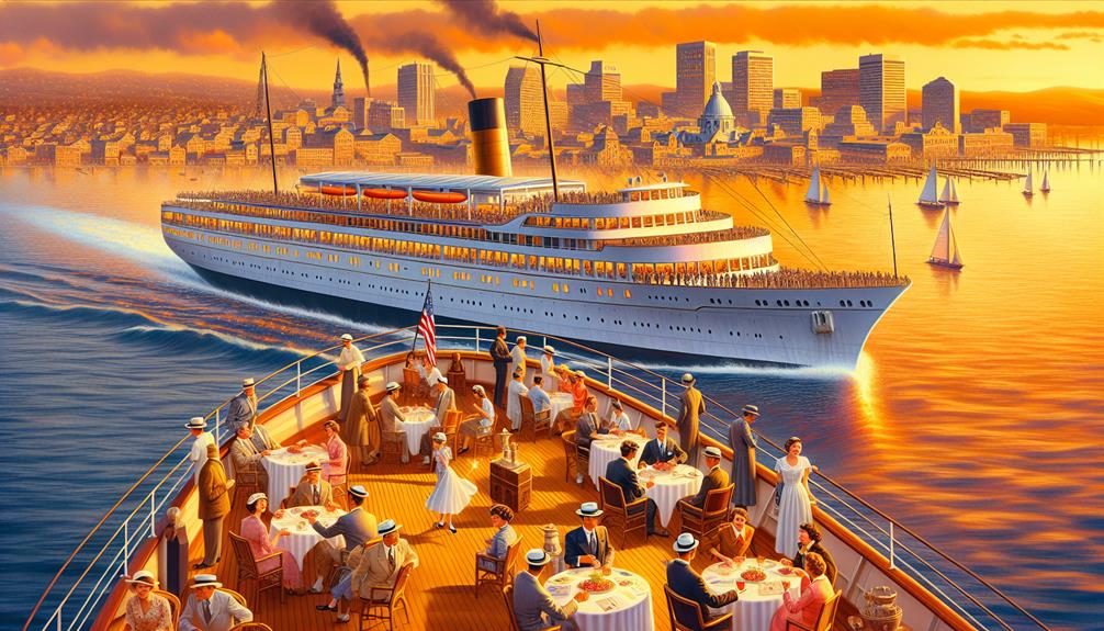 Nautical Nostalgia: Exploring Classic Cruises of Newport 2 luxury and leisure at sea