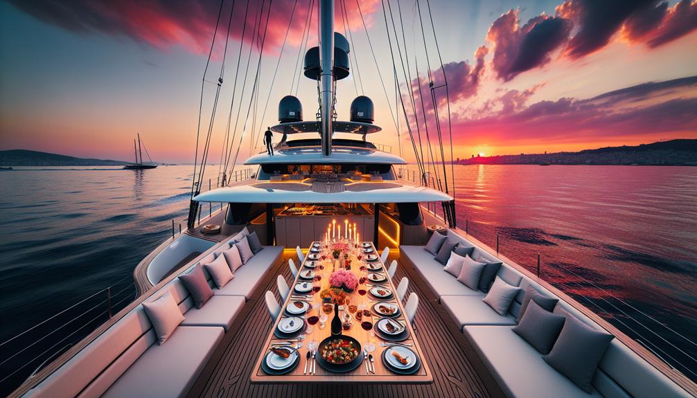 luxury cruise ship restaurants