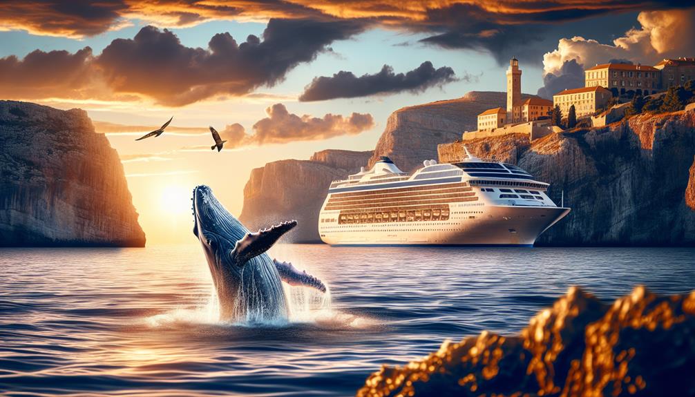 marine mammals in their habitat