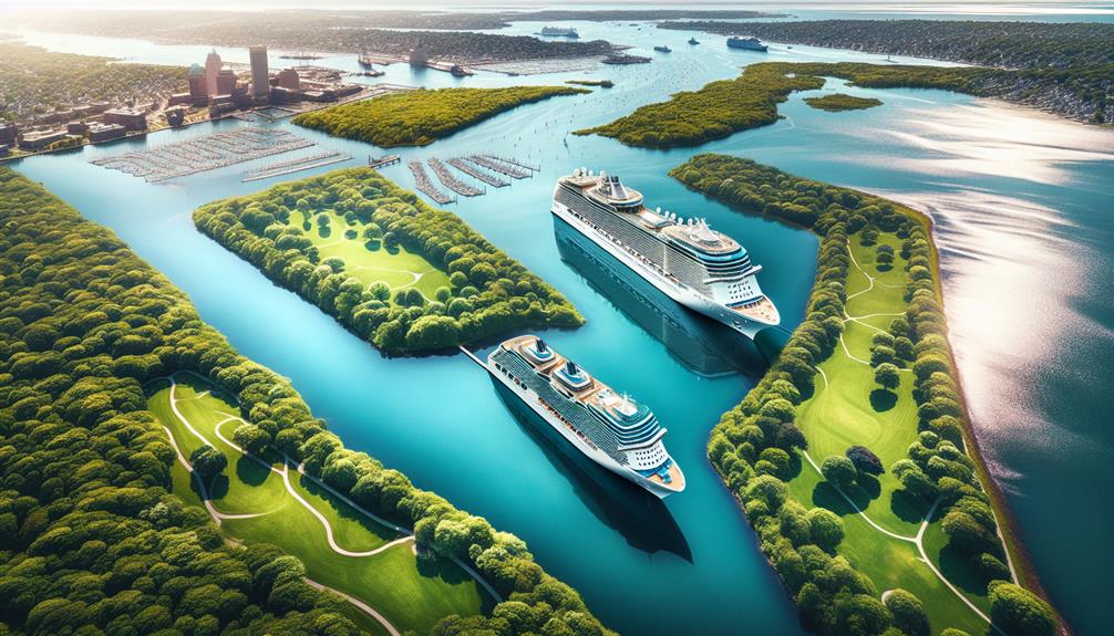 perrotti park newport s cruise dock