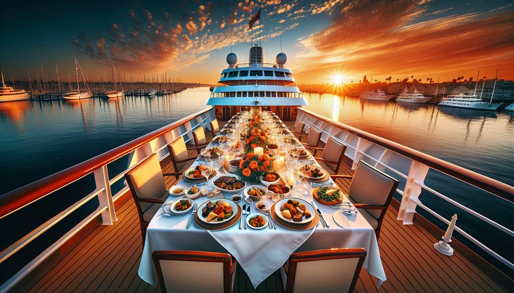 reserving a dinner cruise