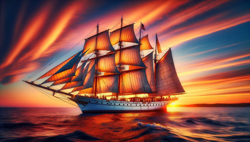 sailing the madeleine schooner