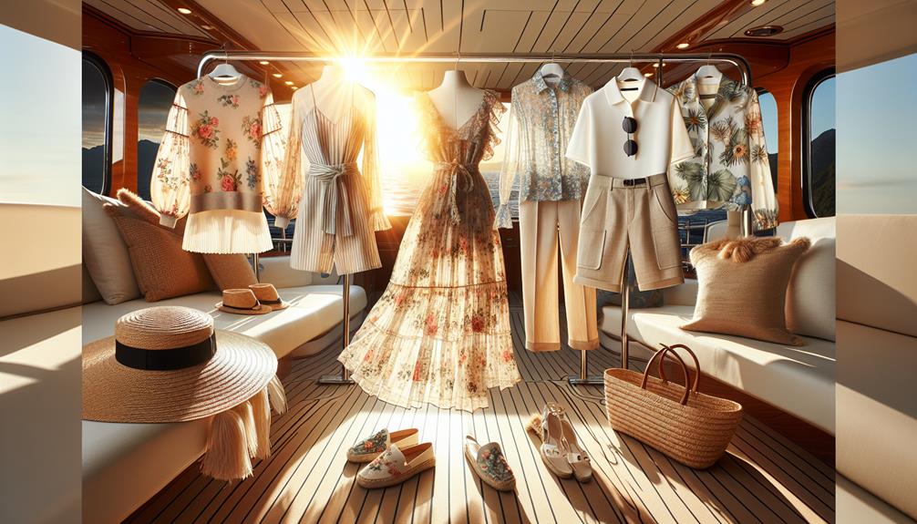 stylish attire for daytime cruises